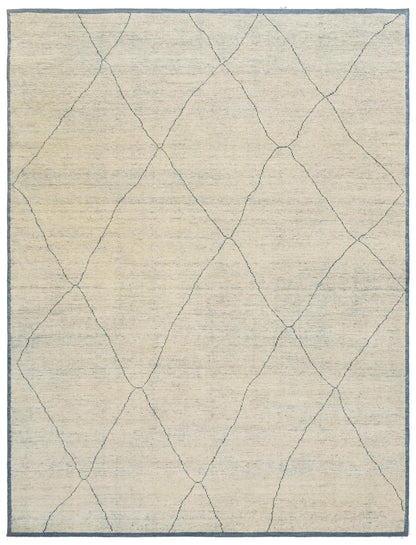 Moroccan Handwoven Tribal Rug