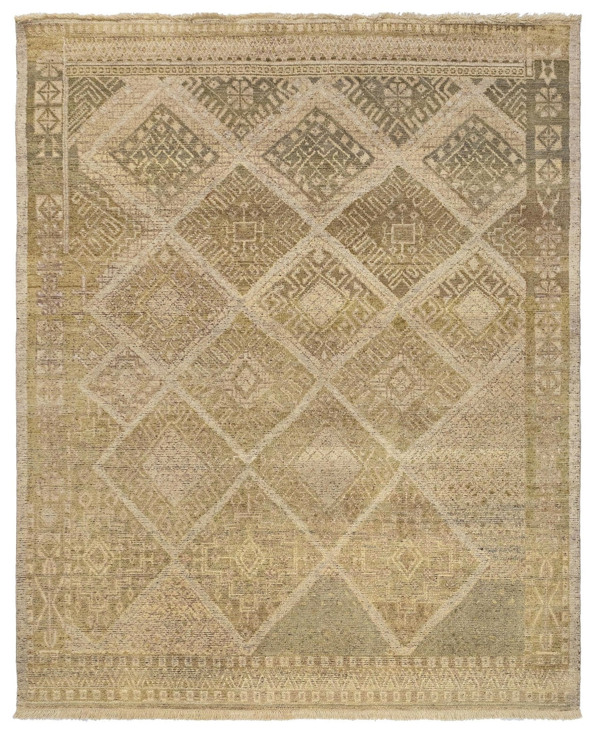 Moroccan Handwoven Tribal Rug