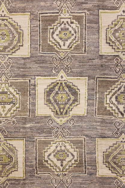 Moroccan Handwoven Tribal Rug, J89332