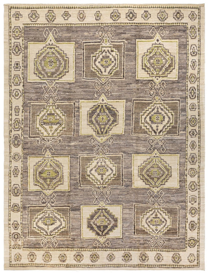 Moroccan Handwoven Tribal Rug