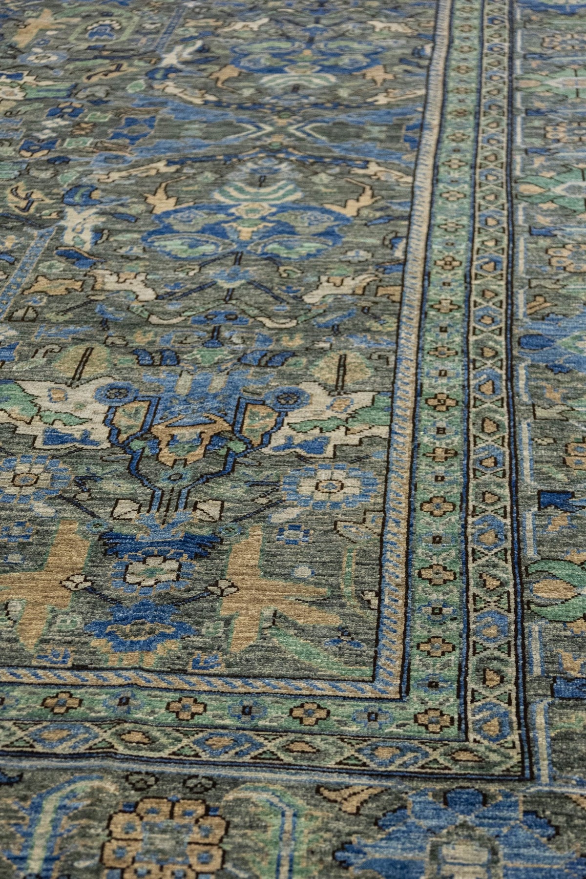 Mustafi Handwoven Tribal Rug, J86198