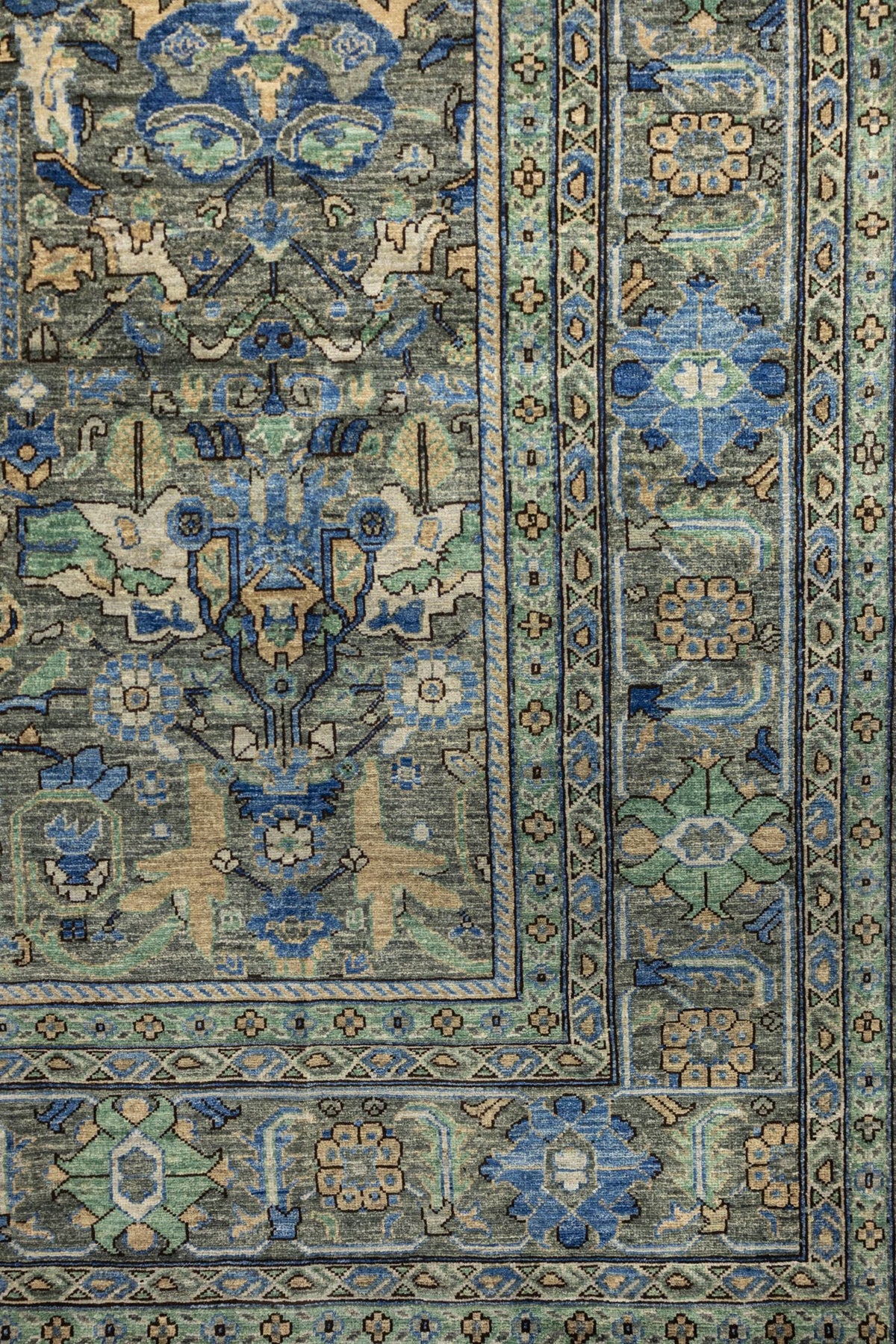 Mustafi Handwoven Tribal Rug, J86198