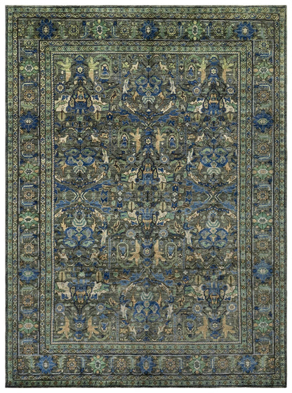 Mustafi Handwoven Tribal Rug