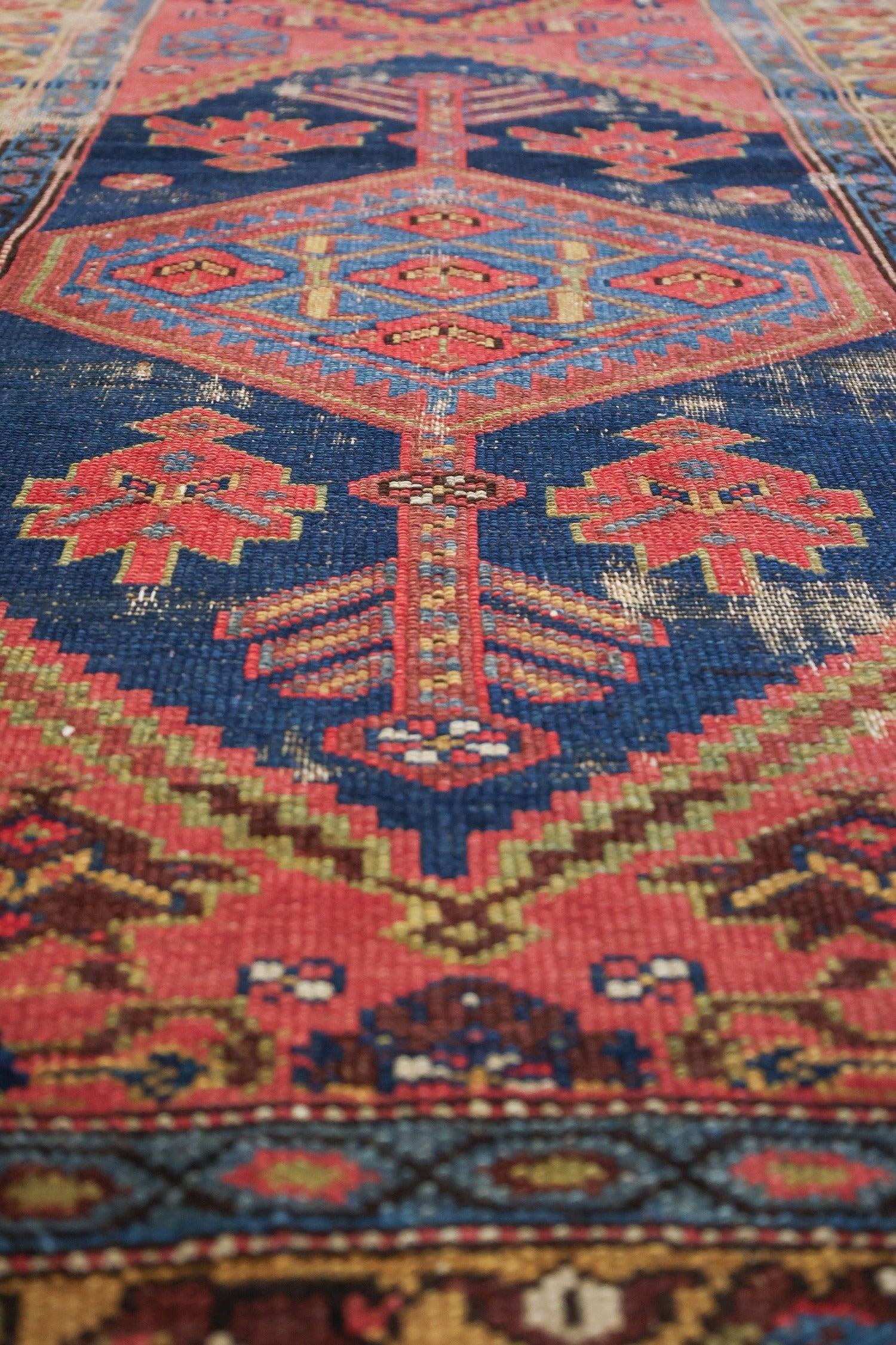 Vintage N. W. Persian Handwoven Tribal Rug, J69185