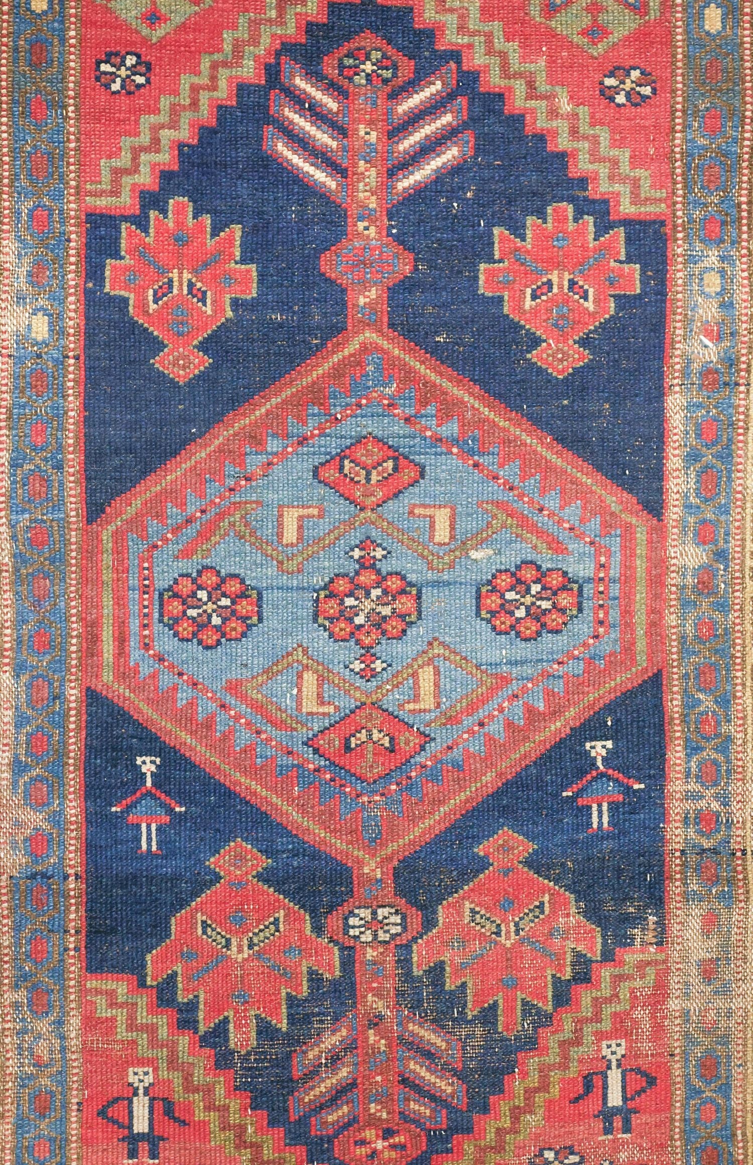 Vintage N. W. Persian Handwoven Tribal Rug, J69185