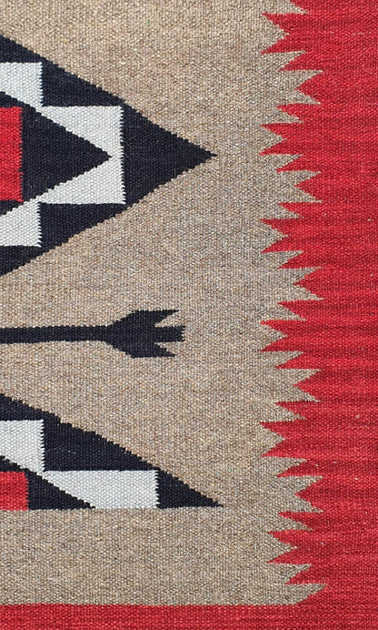 Navajo Design Tribal Rug, J80079