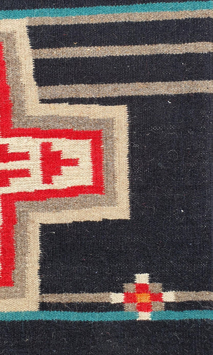 Navajo Design Tribal Rug, J80097