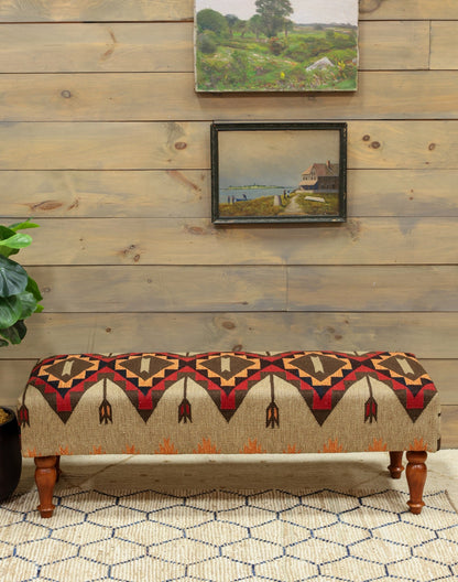 Navajo Ottoman Tribal Rug