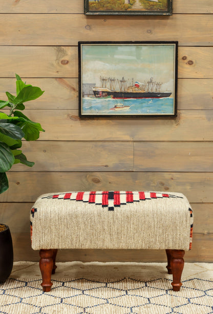 Navajo Ottoman Tribal Rug