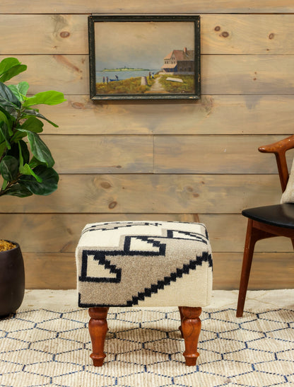 Navajo Ottoman Tribal Rug