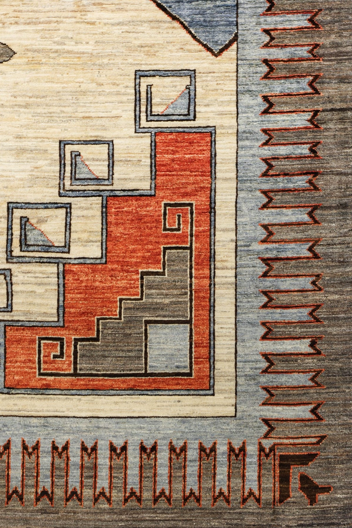 Navajo Handwoven Tribal Rug, J81028
