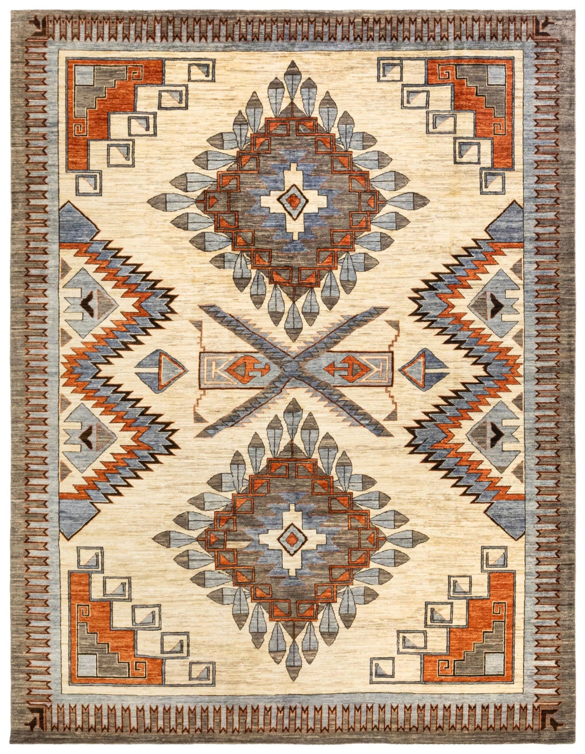 Navajo Handwoven Tribal Rug