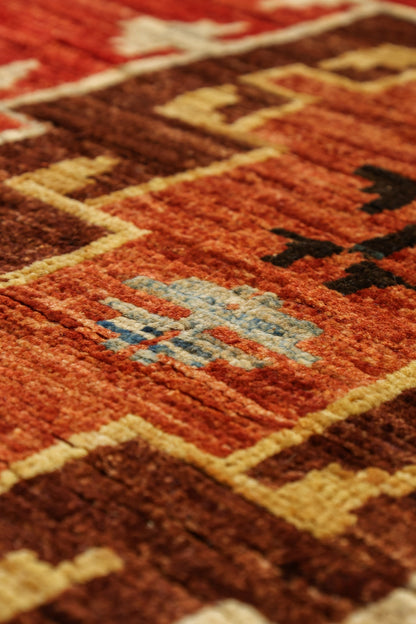 Navajo Handwoven Tribal Rug, J81033