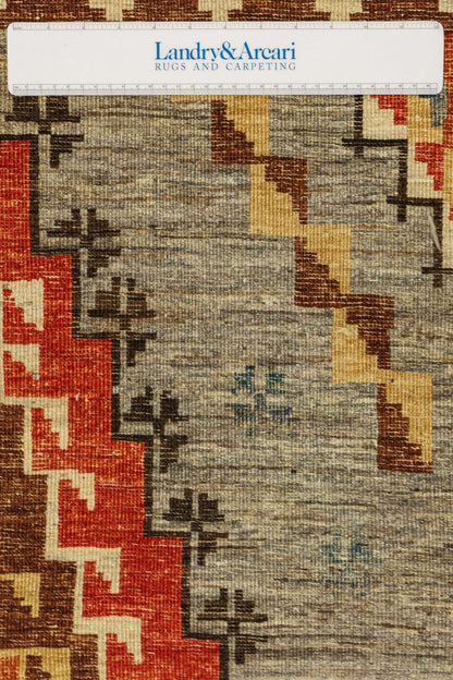 Navajo Handwoven Tribal Rug, J81033