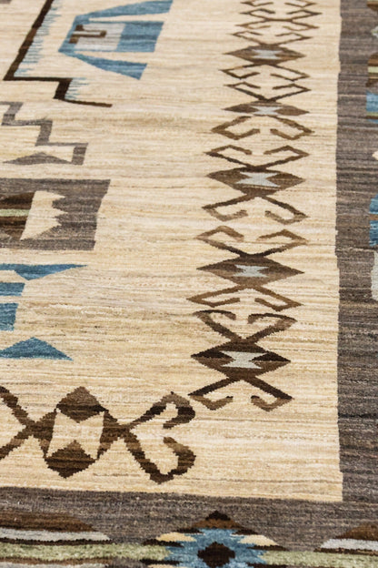 Navajo Handwoven Tribal Rug, J81415