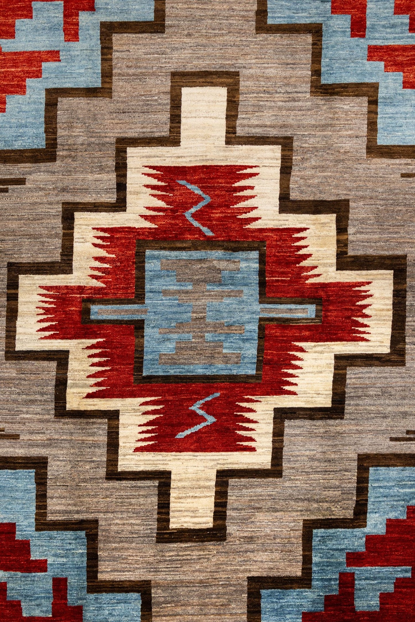 Navajo Handwoven Tribal Rug, J87478