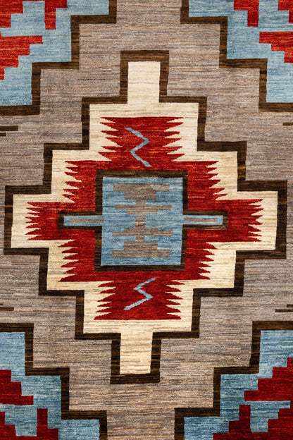 Navajo Handwoven Tribal Rug, J87478