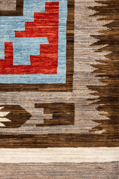 Navajo Handwoven Tribal Rug, J87478