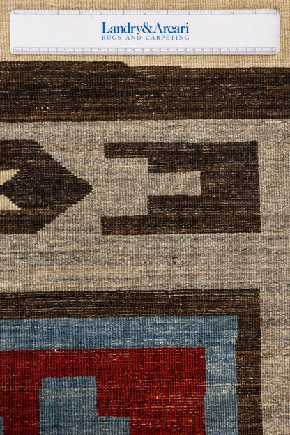 Navajo Handwoven Tribal Rug, J87478