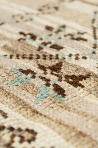Nordic Kars Handwoven Tribal Rug, J88947