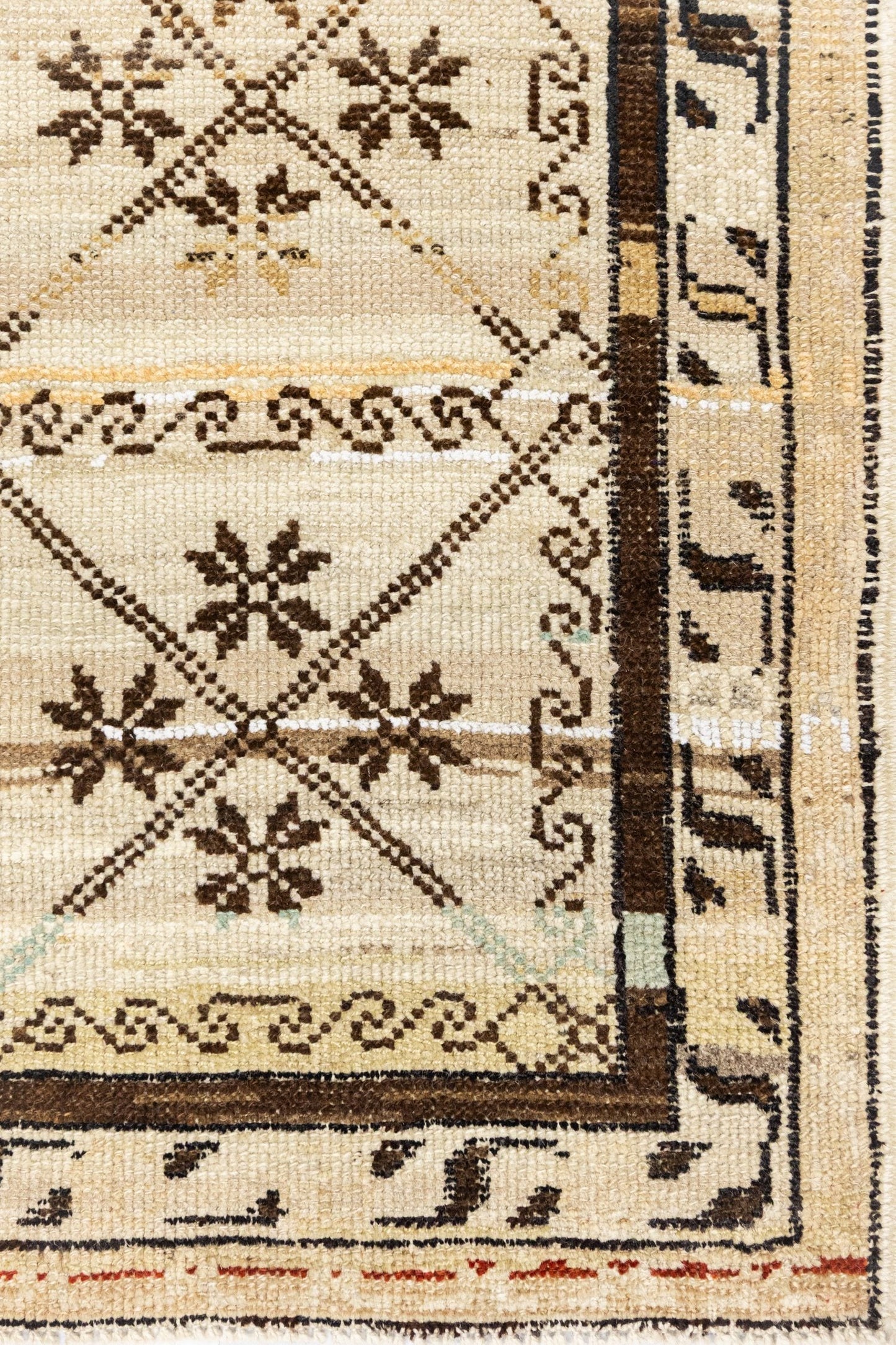 Nordic Kars Handwoven Tribal Rug, J88947
