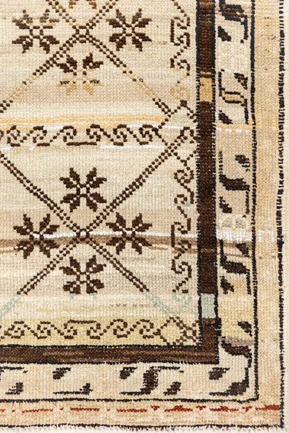 Nordic Kars Handwoven Tribal Rug, J88947