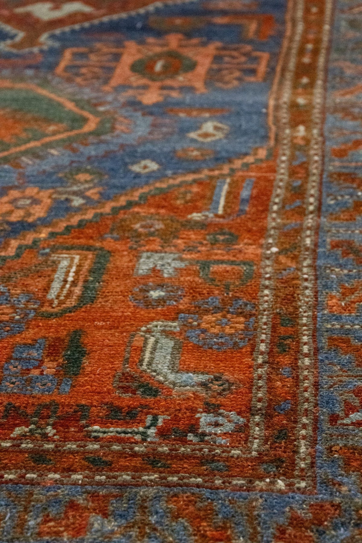 Vintage N.W. Persian Handwoven Tribal Rug, J86149