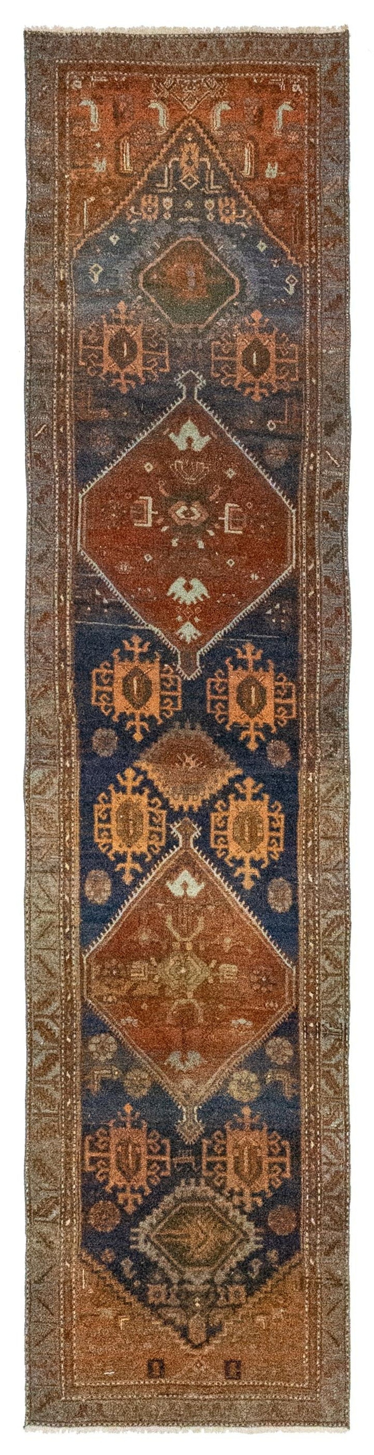 Vintage N.W. Persian Handwoven Tribal Rug