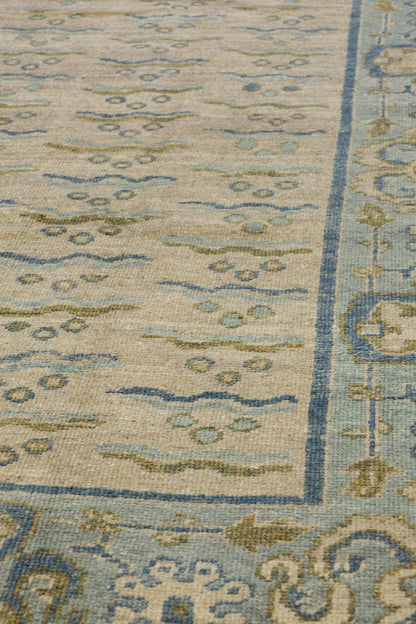 Ottoman Lips Handwoven Tribal Rug, J80488