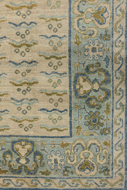 Ottoman Lips Handwoven Tribal Rug, J80488