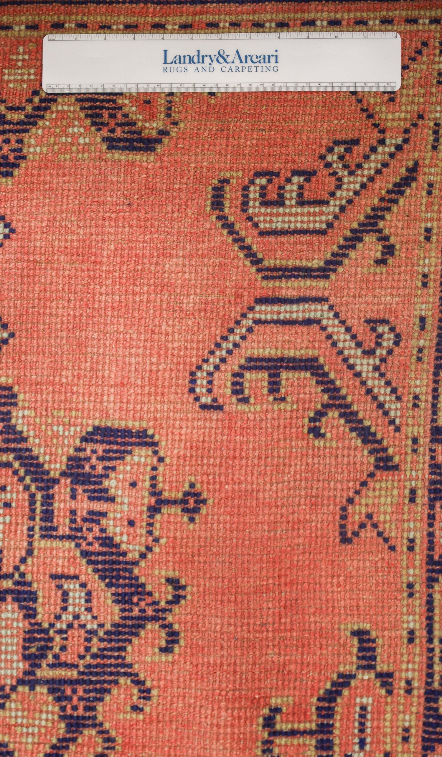 Vintage Oushak Handwoven Tribal Rug, J73092