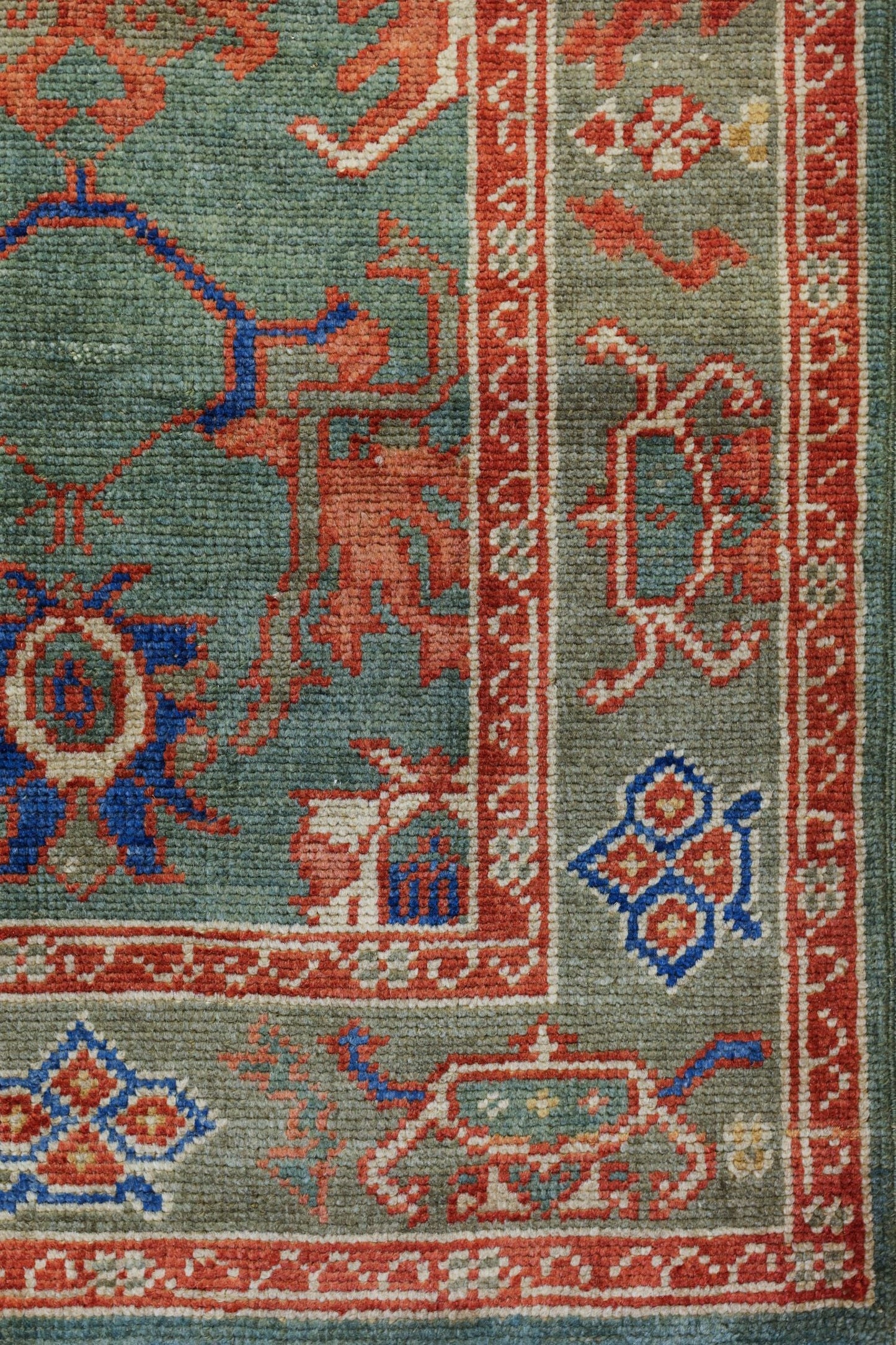 Oushak Handwoven Tribal Rug, J80461