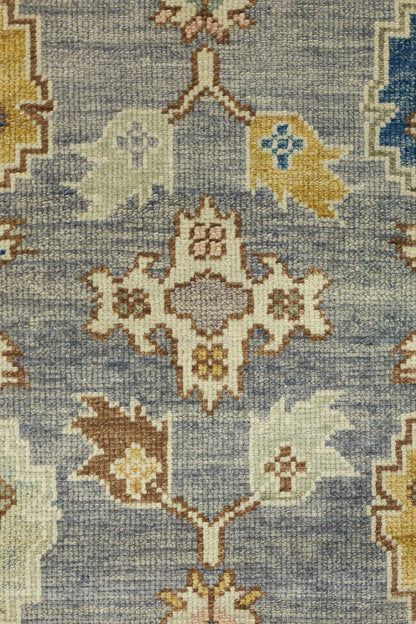 Oushak Handwoven Tribal Rug, J80466