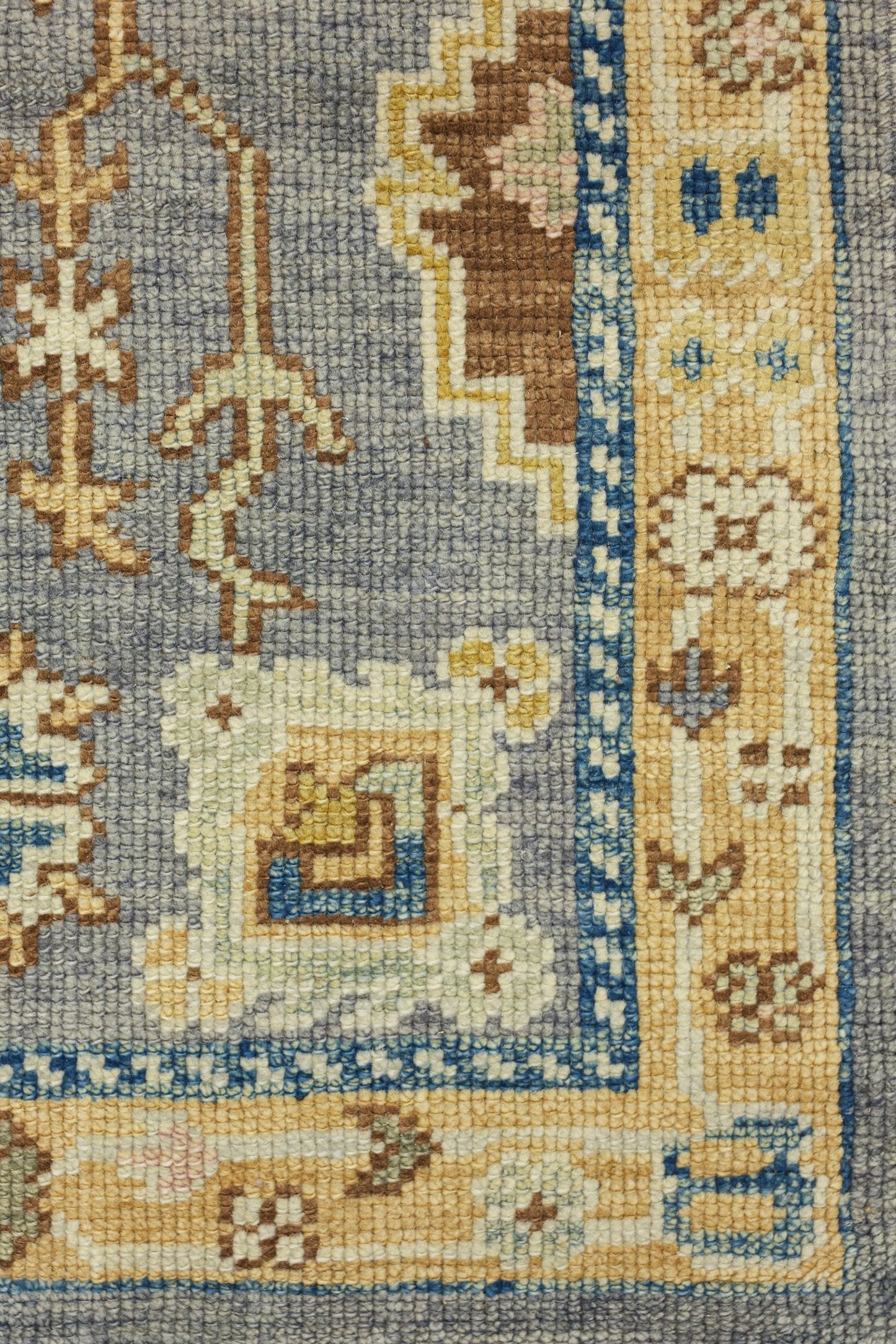 Oushak Handwoven Tribal Rug, J80466