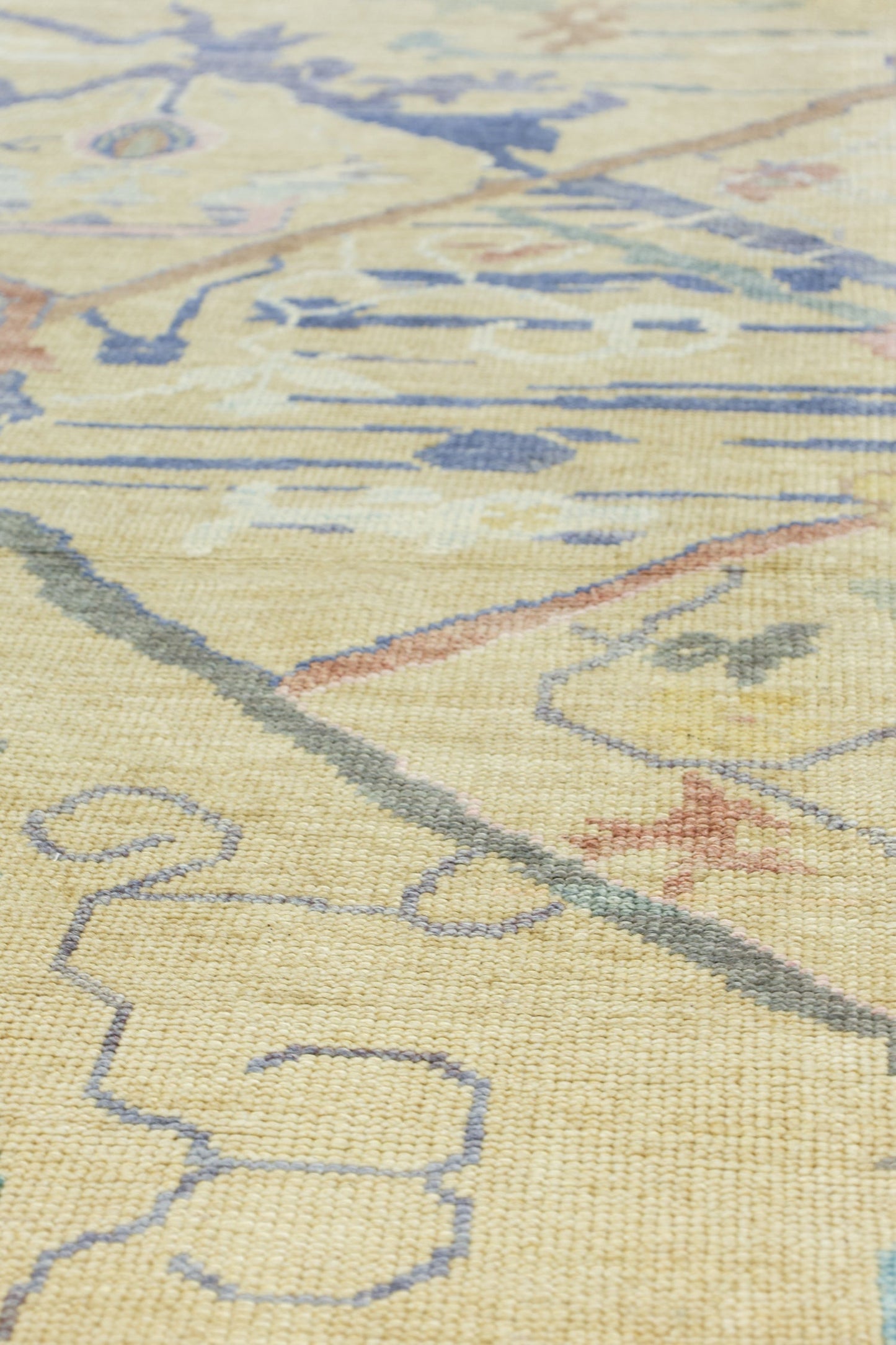 Oushak Handwoven Tribal Rug, J80467