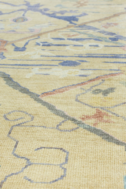 Oushak Handwoven Tribal Rug, J80467