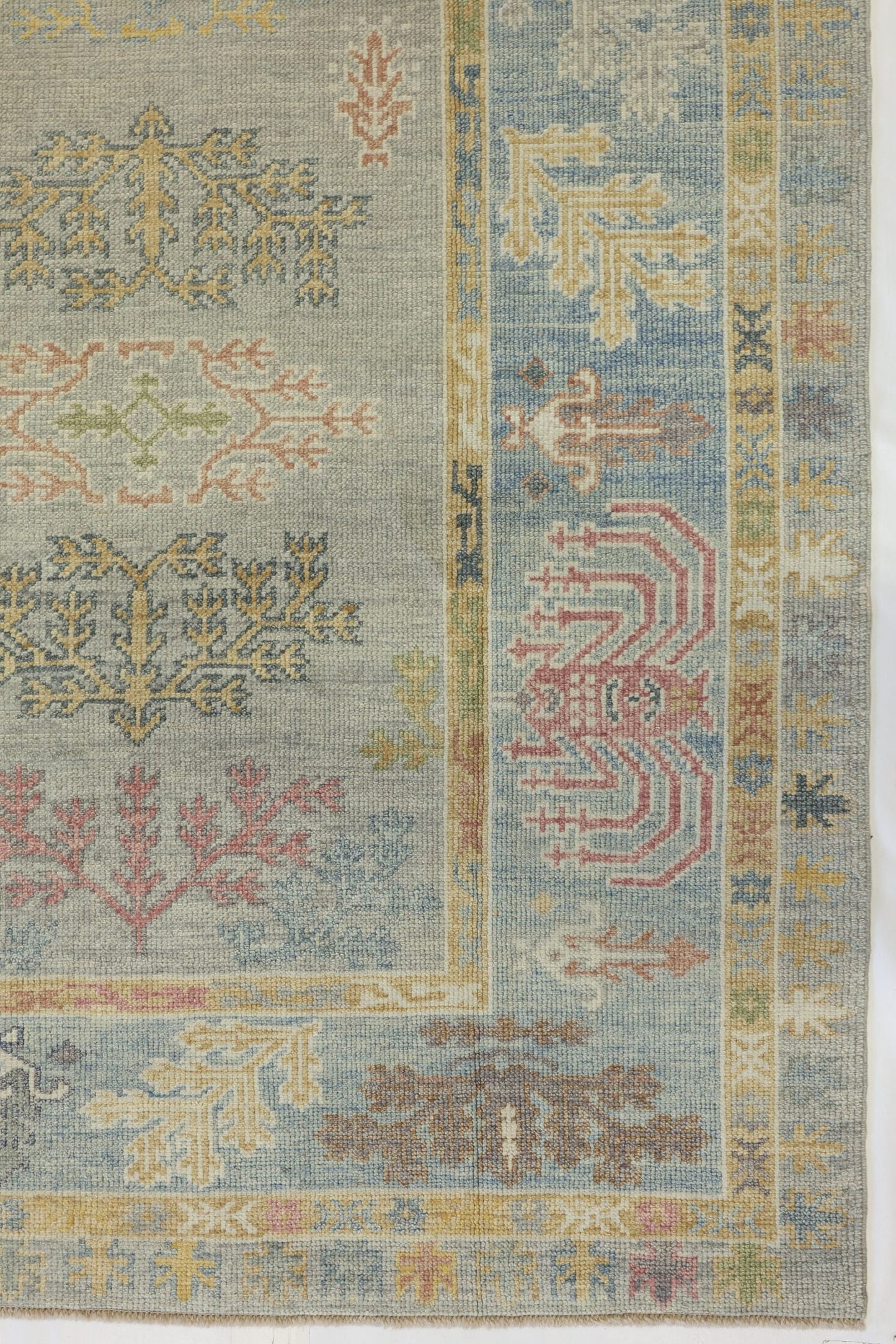 Oushak Handwoven Traditional Rug, J80472