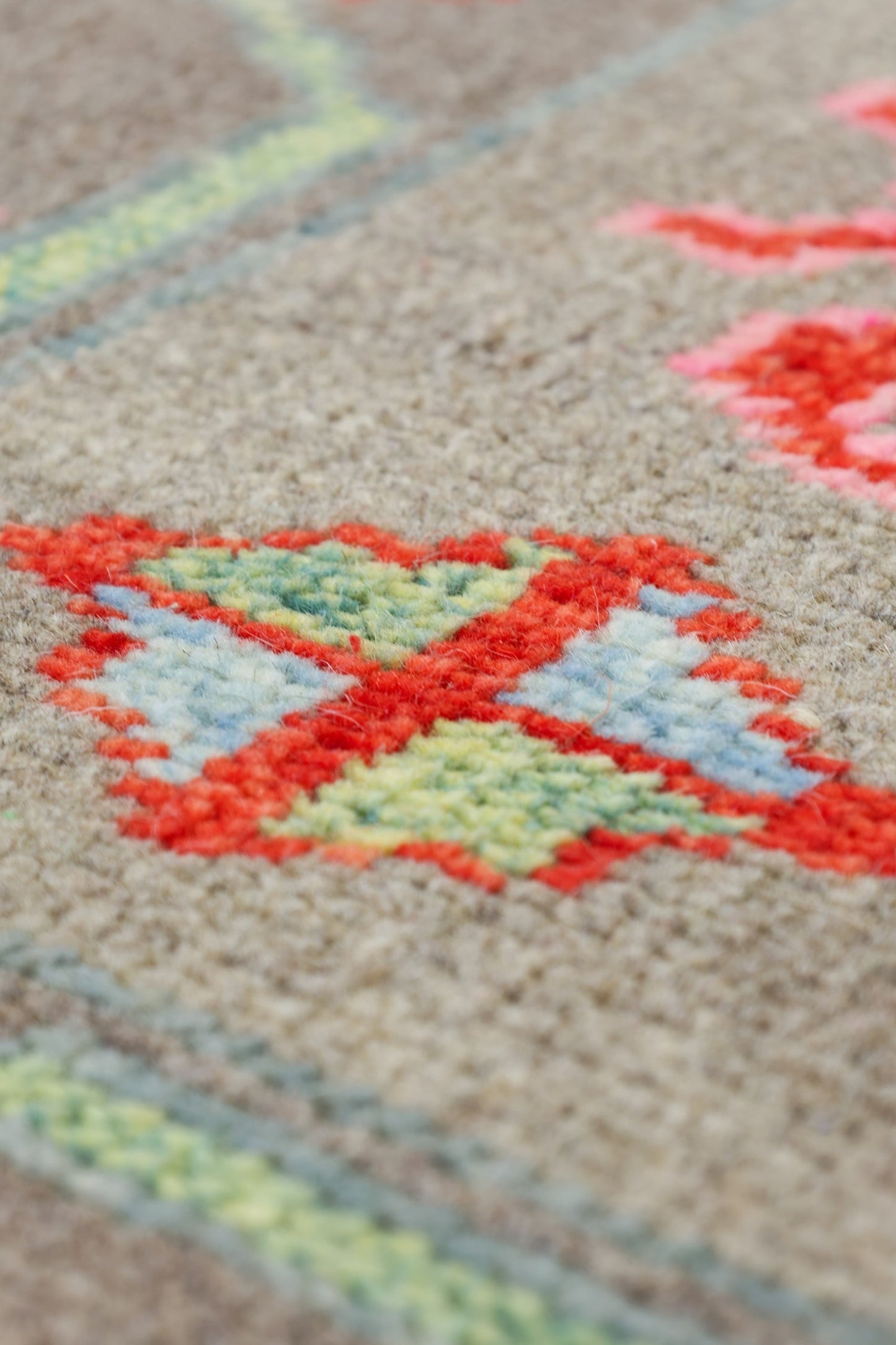 Oushak Handwoven Tribal Rug, J80496