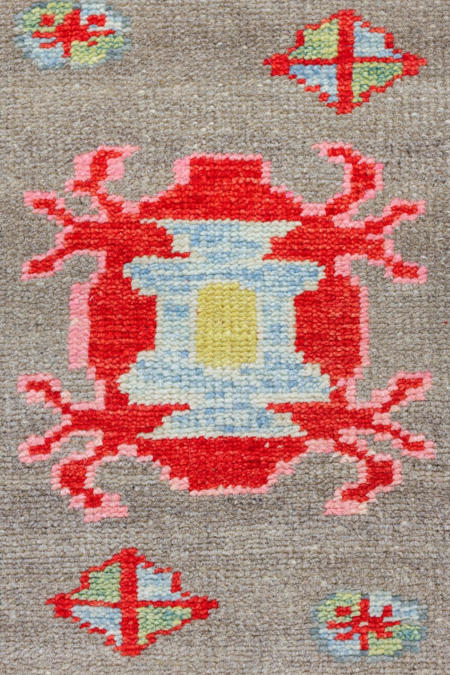 Oushak Handwoven Tribal Rug, J80496