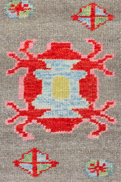Oushak Handwoven Tribal Rug, J80496