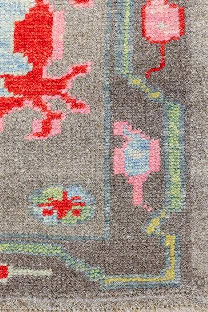 Oushak Handwoven Tribal Rug, J80496