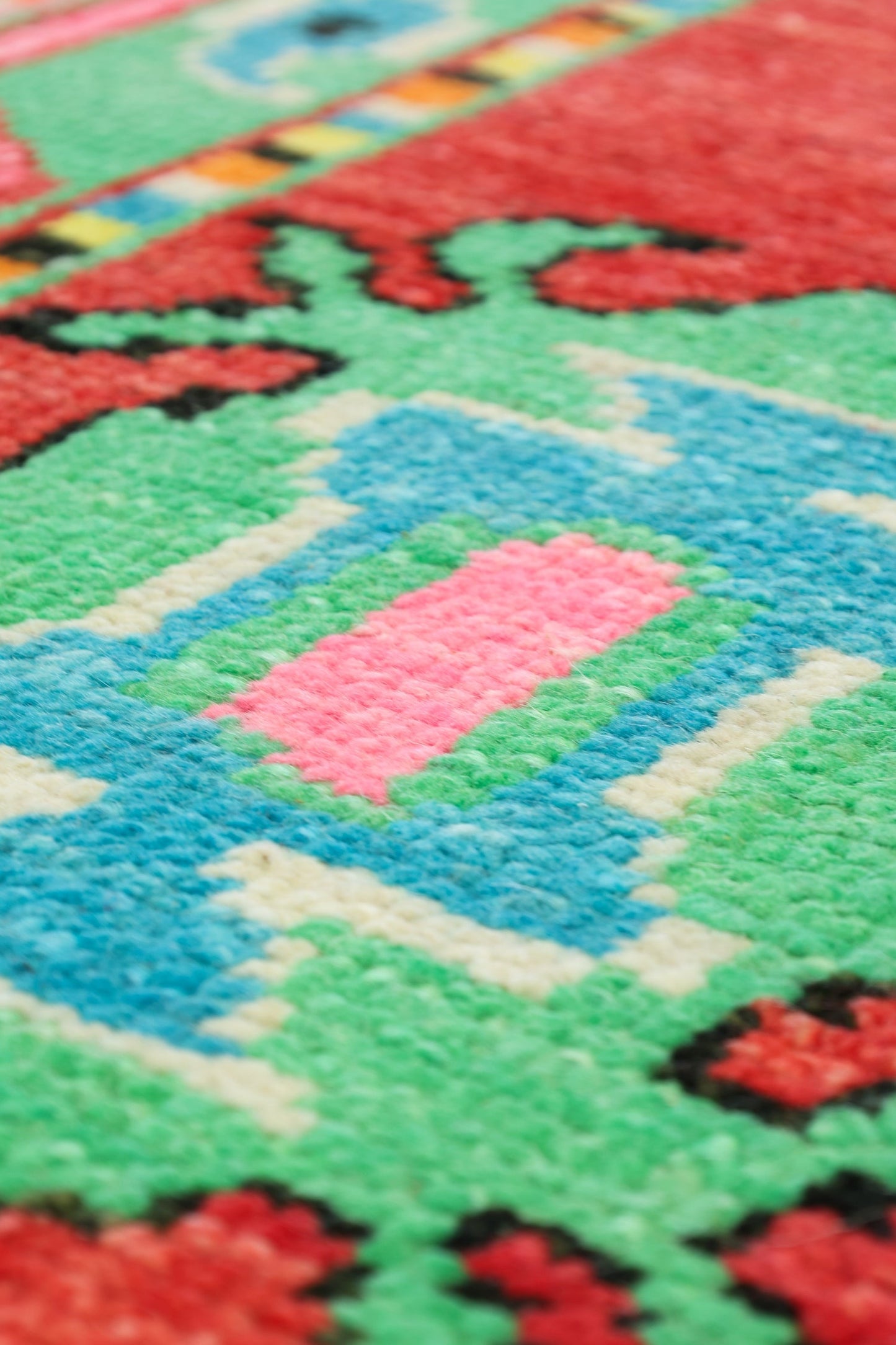 Oushak Handwoven Tribal Rug, J80501