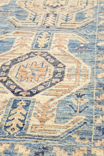 Oushak Lenkoran Handwoven Tribal Rug, J86822