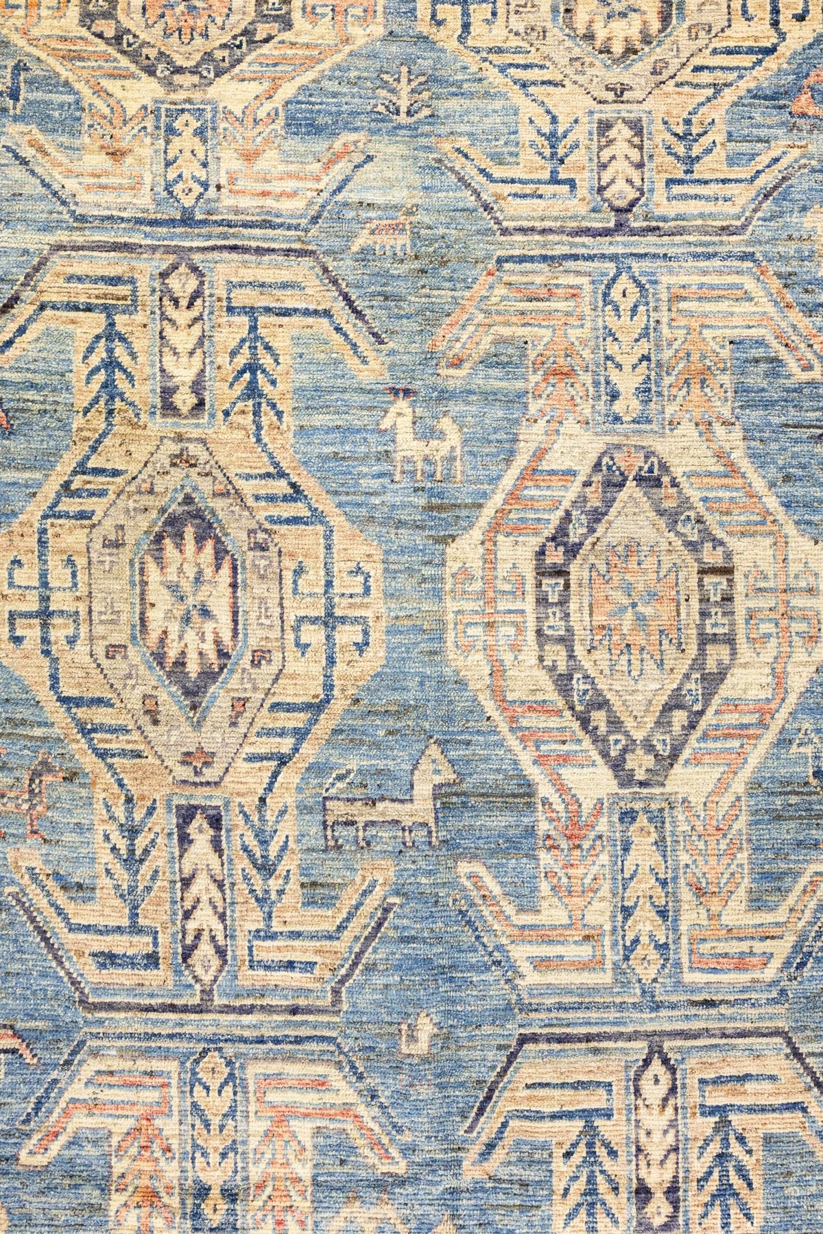 Oushak Lenkoran Handwoven Tribal Rug, J86822
