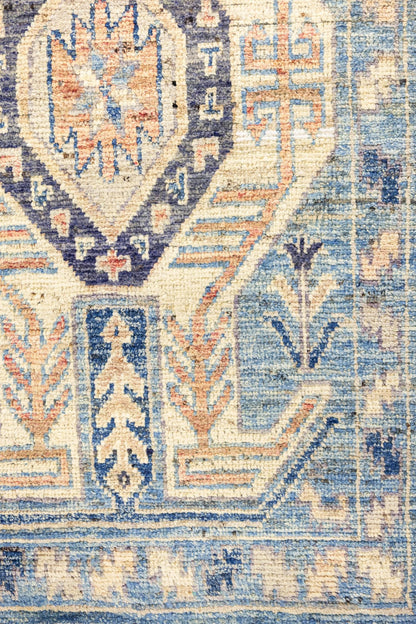 Oushak Lenkoran Handwoven Tribal Rug, J86822