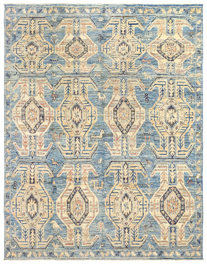 Oushak Lenkoran Handwoven Tribal Rug
