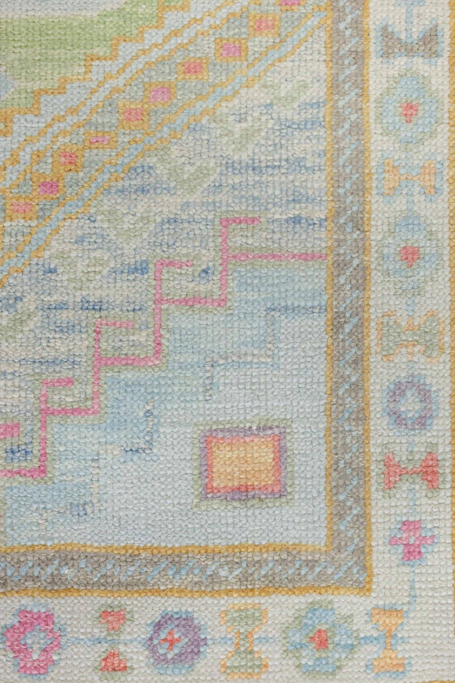 Oushak Handwoven Tribal Rug, J72421