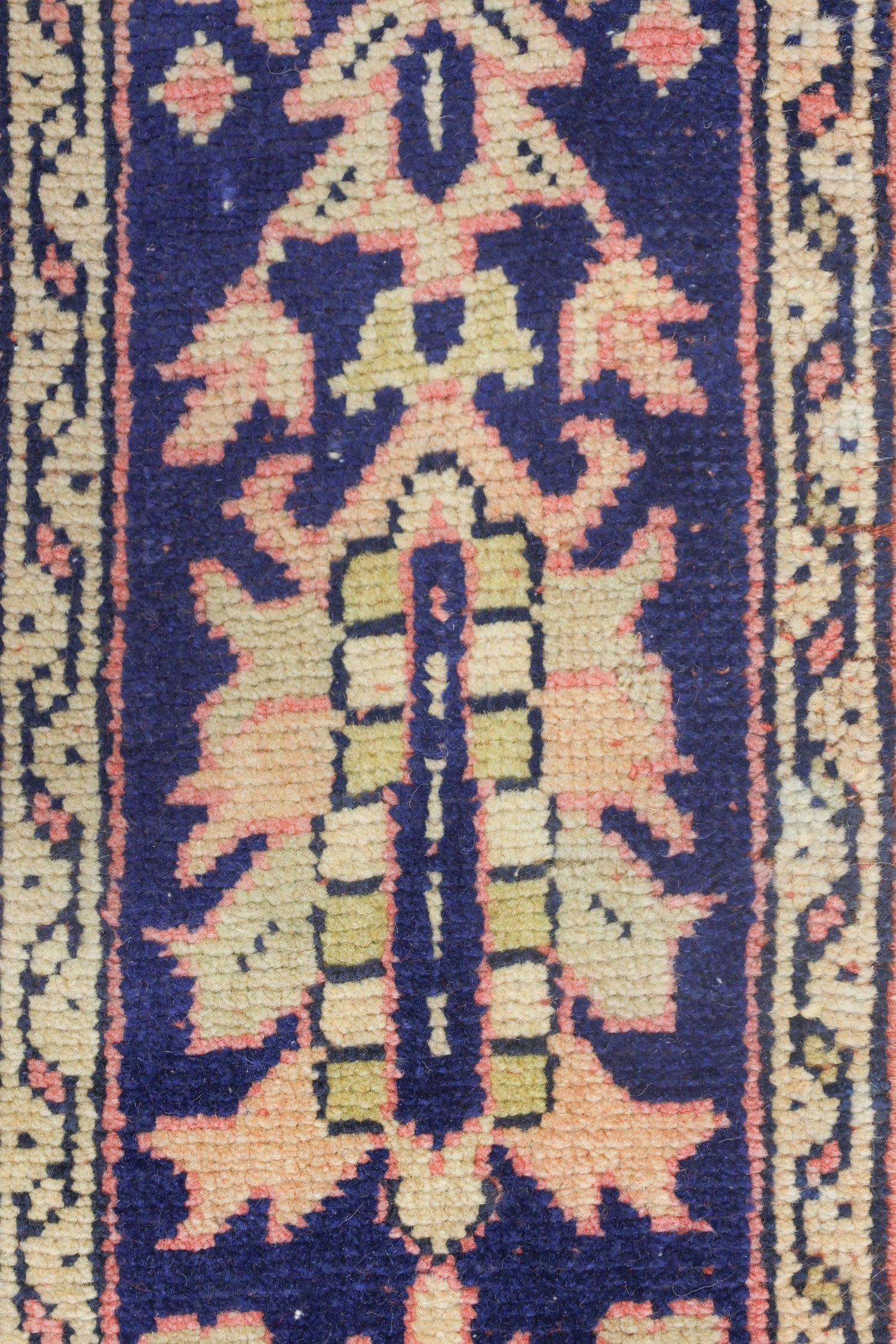 Vintage Oushak Handwoven Tribal Rug, J73104