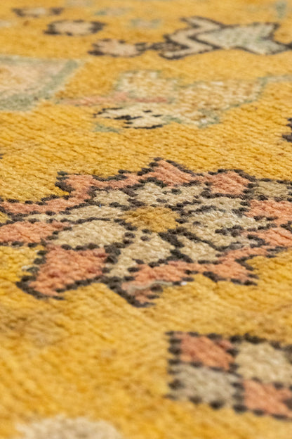 Antique Oushak Handwoven Tribal Rug, J78381