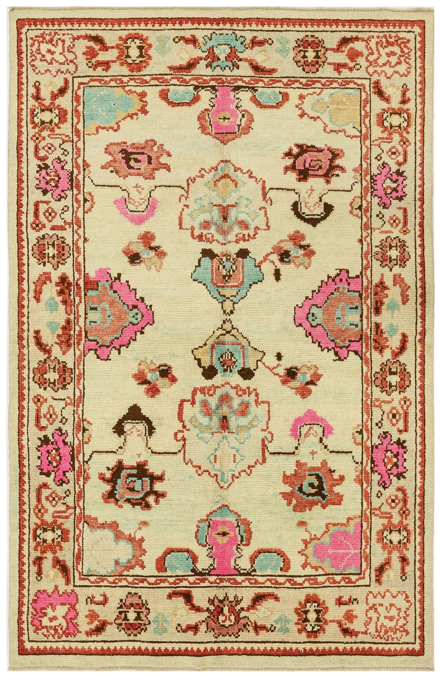 Oushak Handwoven Tribal Rug